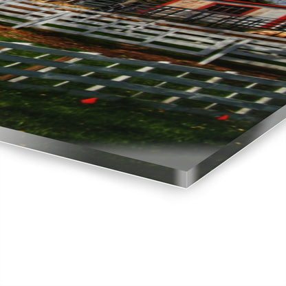 U R There Photography Henderson Whites Rustic Farmhouse Acrylic Wall Print