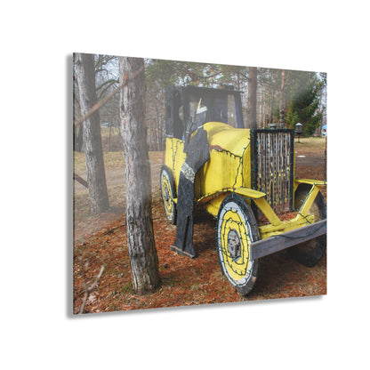 U R There Photography Hickory Place Yard Art II Rustic Farmhouse Acrylic Wall Print