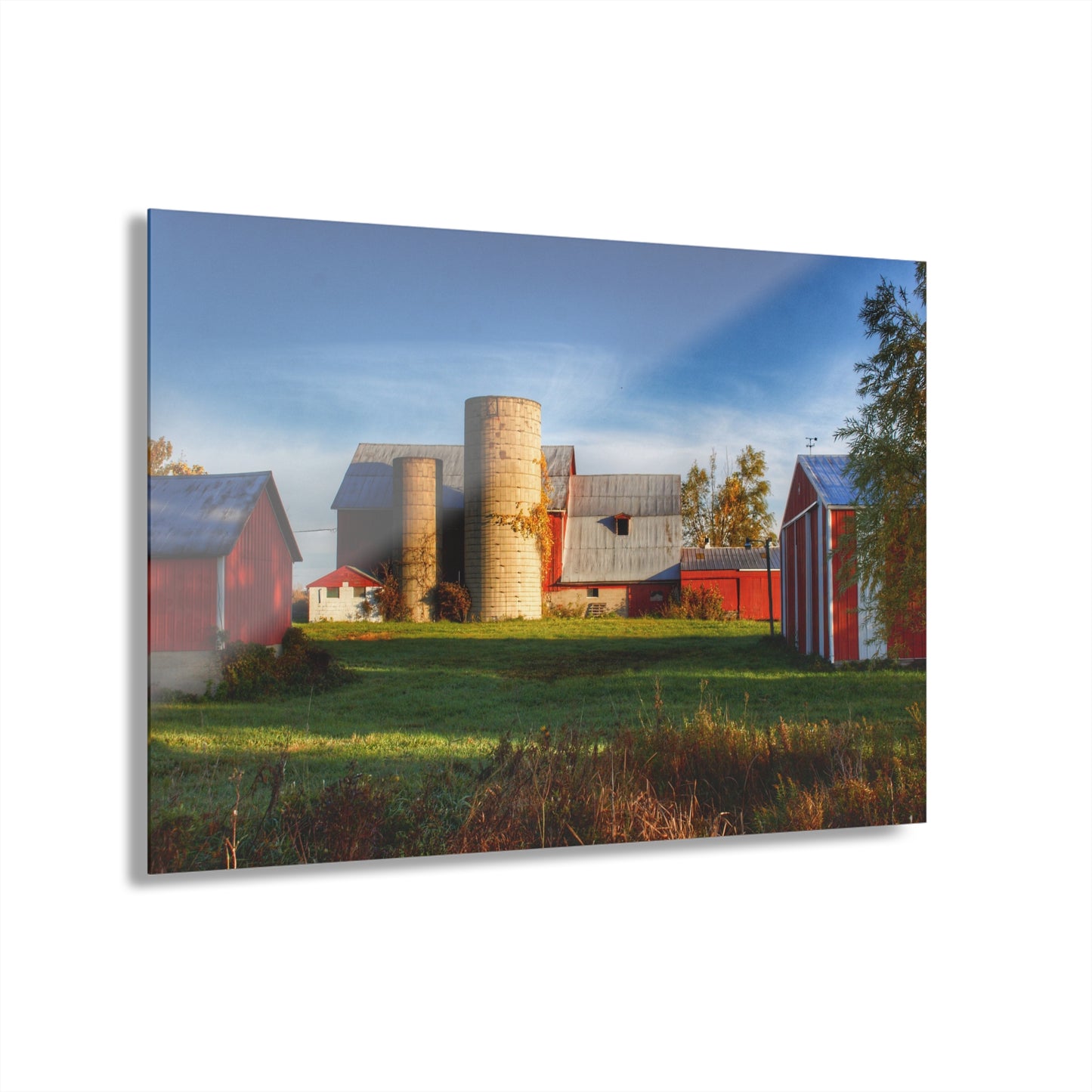 Barn Boutique Modern Farmhouse Acrylic Wall Print| Maynard Road Reds