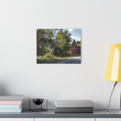 U R There Photography Bordman Roadside Buddies II Rustic Farmhouse Acrylic Wall Print