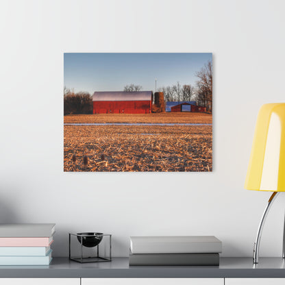 U R There Photography Early Spring on Catlin Road Rustic Farmhouse Acrylic Wall Print