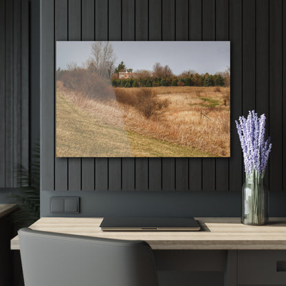 U R There Photography Beyond the Short Pines Rustic Farmhouse Acrylic Wall Print