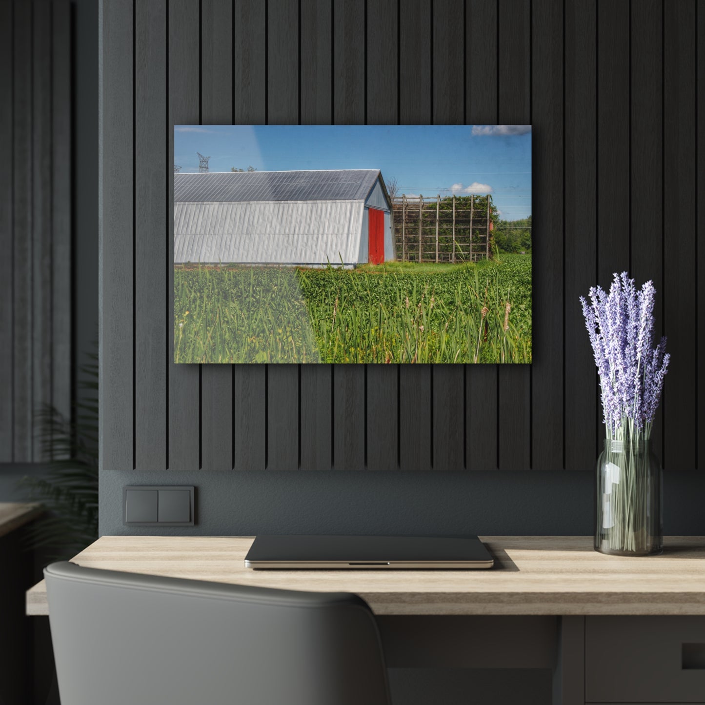 U R There Photography Montrose Farm II Rustic Farmhouse Acrylic Wall Print