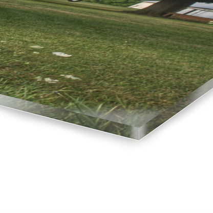 U R There Photography Marathon Road White Rustic Farmhouse Acrylic Wall Print