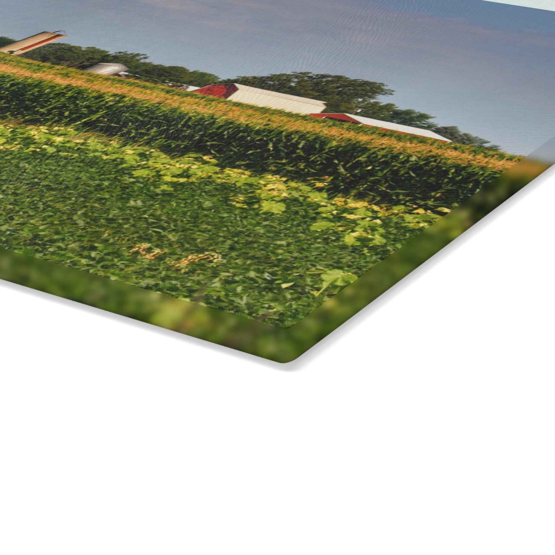 Rustic Farmhouse Cutting Board| Across the Field in Clifford