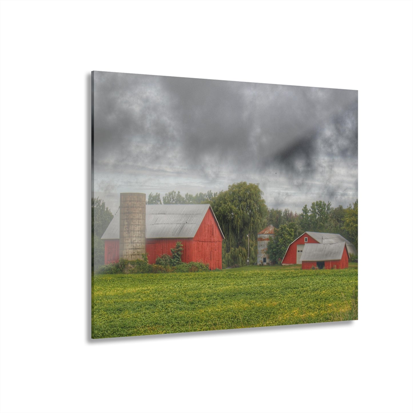 U R There Photography Kingston Road Trio I Rustic Farmhouse Acrylic Wall Print