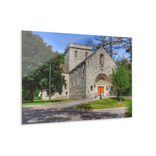 U R There Photography Saint Hugo of the Hills II Rustic Farmhouse Acrylic Wall Print
