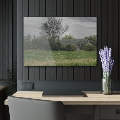 U R There Photography Wilder Road Grey III Rustic Farmhouse Acrylic Wall Print