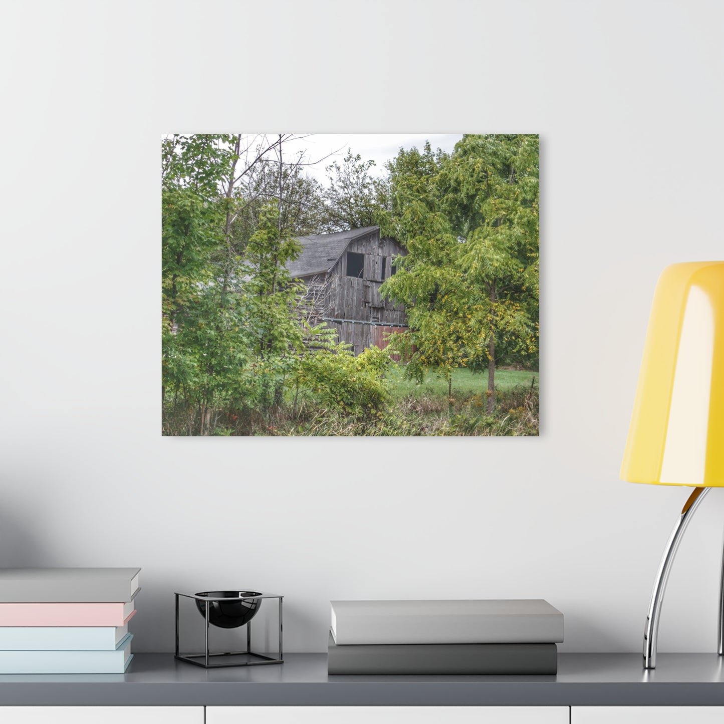 U R There Photography Hayes Road Hidden I Rustic Farmhouse Acrylic Wall Print