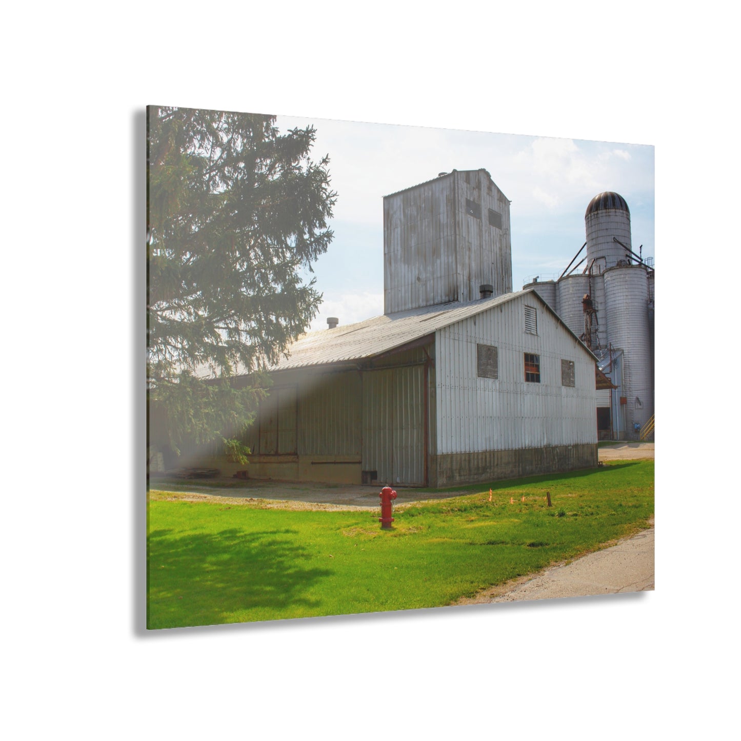 U R There Photography Unionville Grainery Rustic Farmhouse Acrylic Wall Print