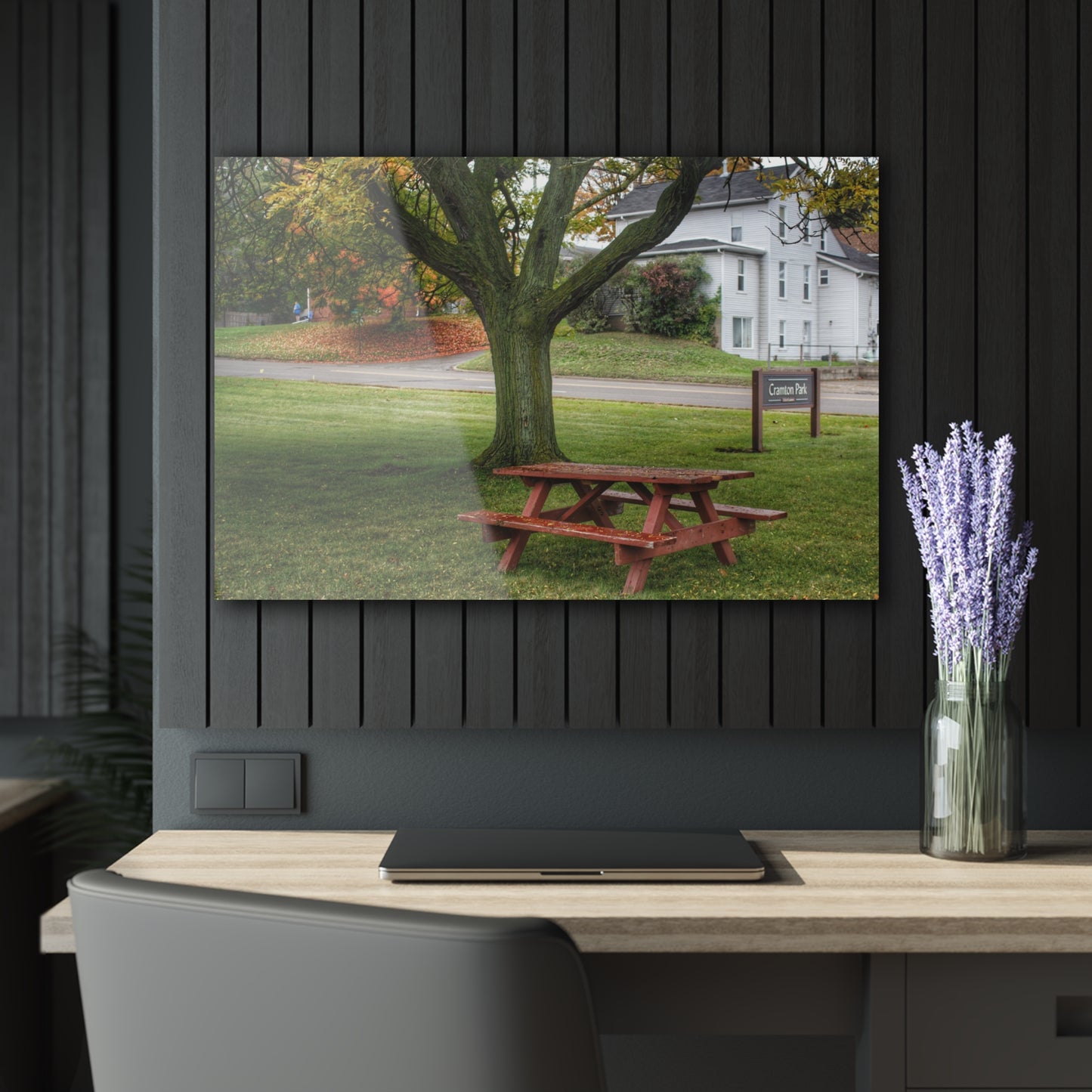 U R There Photography Picnic in the Park Rustic Farmhouse Acrylic Wall Print