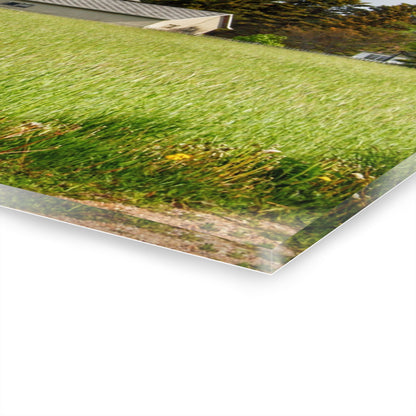 U R There Photography North Graf Road White Rustic Farmhouse Acrylic Wall Print