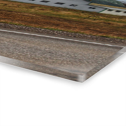 U R There Photography M-24 Whites Rustic Farmhouse Acrylic Wall Print