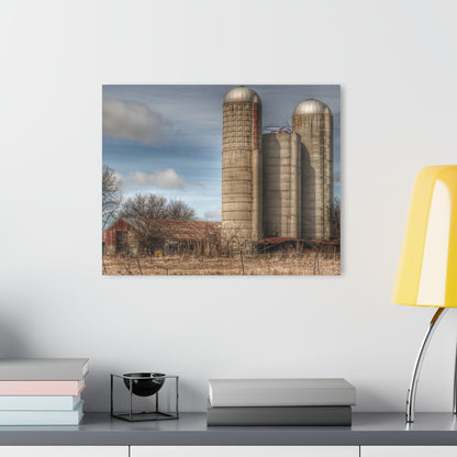 U R There Photography Silo Rust Rustic Farmhouse Acrylic Wall Print