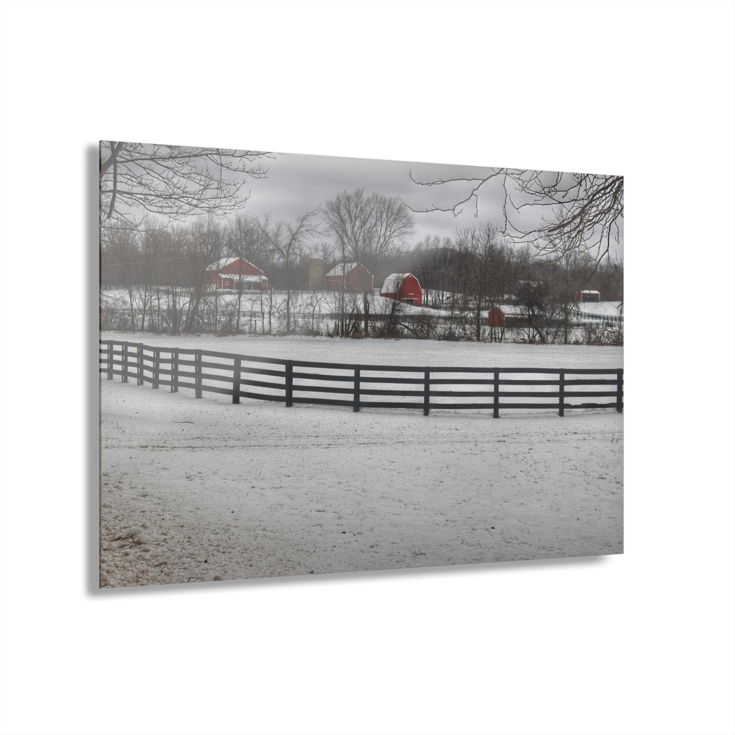 U R There Photography Barns of Barber Road II Rustic Farmhouse Acrylic Wall Print