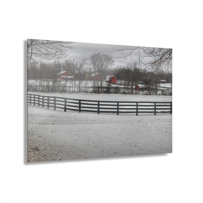 U R There Photography Barns of Barber Road II Rustic Farmhouse Acrylic Wall Print