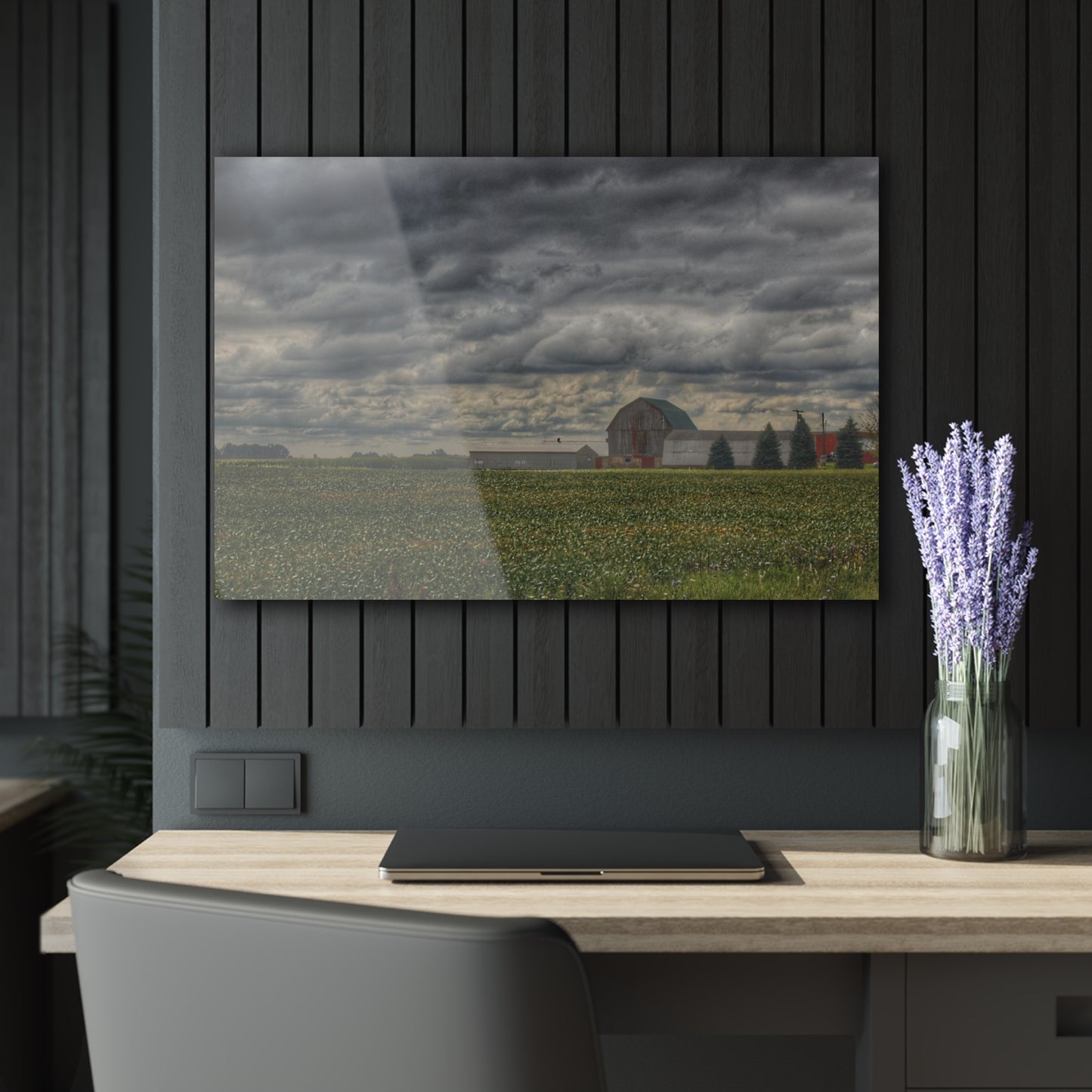 U R There Photography Early Fall on the Farm Rustic Farmhouse Acrylic Wall Print