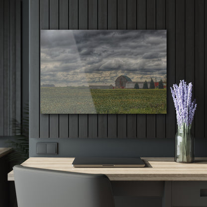 U R There Photography Early Fall on the Farm Rustic Farmhouse Acrylic Wall Print