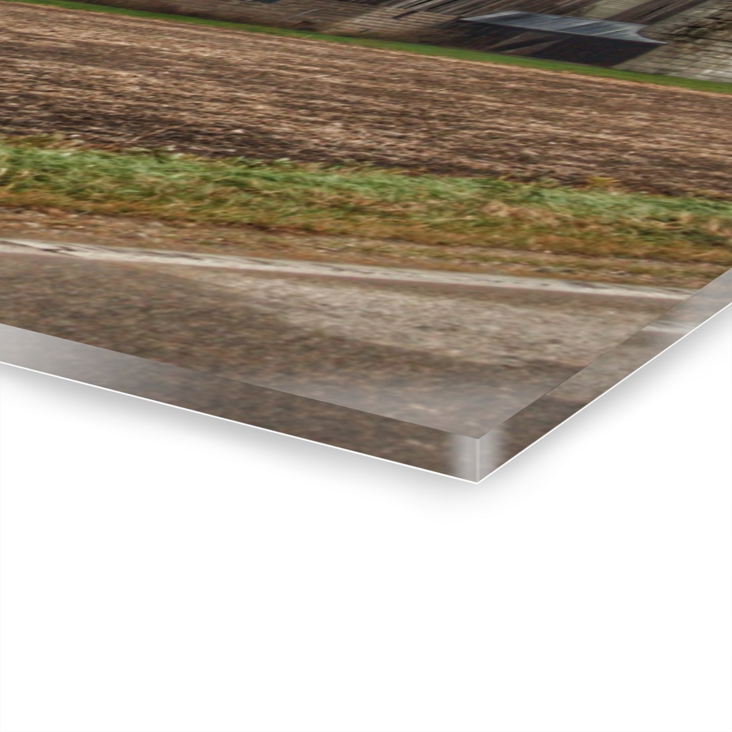 U R There Photography Gilford Grey II Rustic Farmhouse Acrylic Wall Print