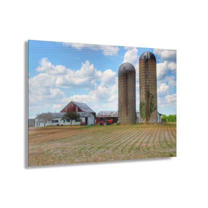 U R There Photography Marlette Road Farm III Rustic Farmhouse Acrylic Wall Print