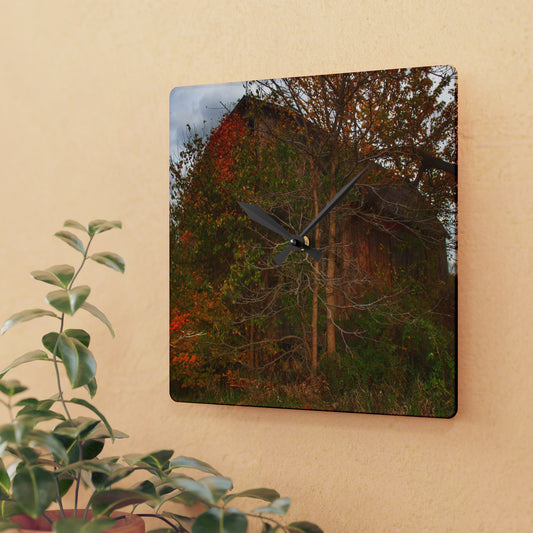 Barn Boutique Rustic Acrylic Analog Wall Clock| Annie's Barn III