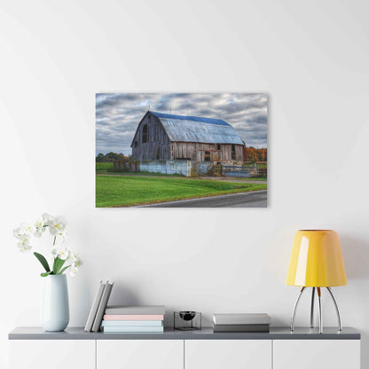 U R There Photography Marlette Road Haybarn Rustic Farmhouse Acrylic Wall Print