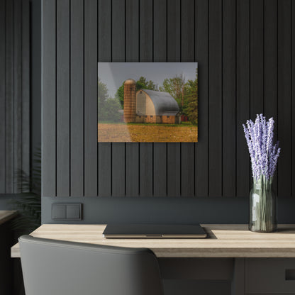 U R There Photography Carpenter Road White II Rustic Farmhouse Acrylic Wall Print