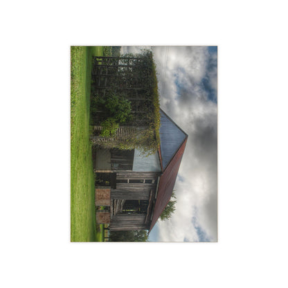 U R There Photography Pergola Barn Rustic Farmhouse Decorative Ceramic Tile