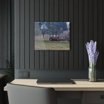 U R There Photography Casey Road Yard Art I Rustic Farmhouse Acrylic Wall Print