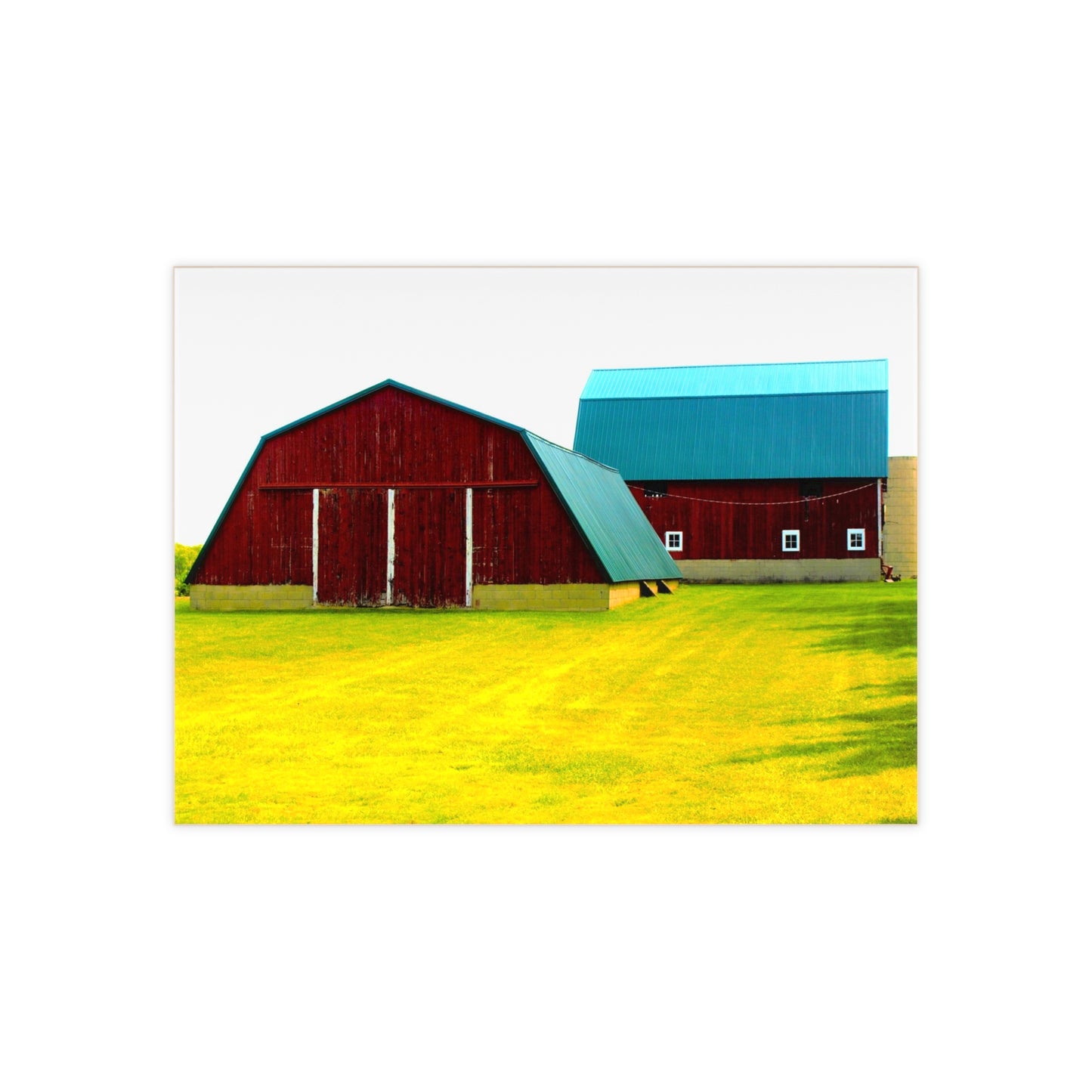 U R There Photography Baldwin Barn Brothers I Rustic Farmhouse Decorative Ceramic Tile
