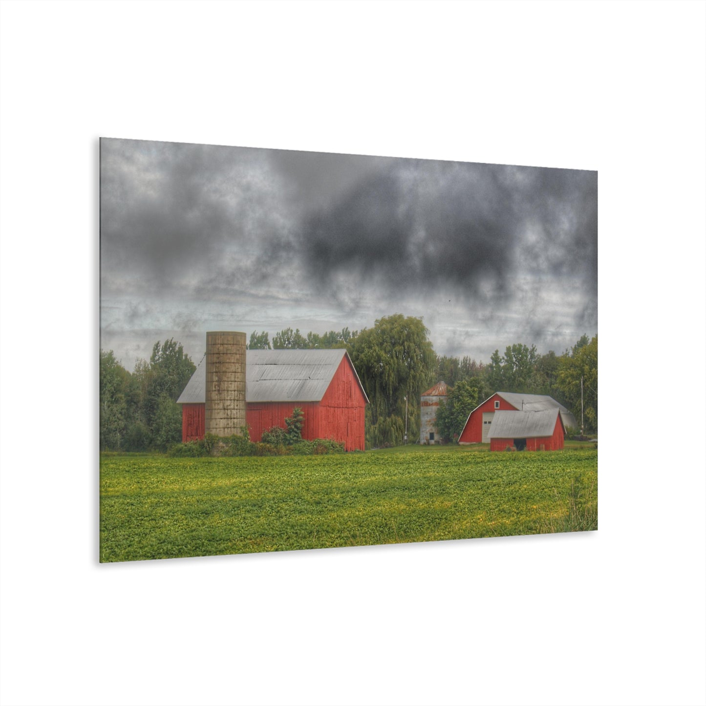 U R There Photography Kingston Road Trio I Rustic Farmhouse Acrylic Wall Print