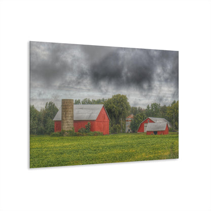 U R There Photography Kingston Road Trio I Rustic Farmhouse Acrylic Wall Print