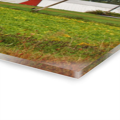 U R There Photography Kingston Road Trio II Rustic Farmhouse Acrylic Wall Print