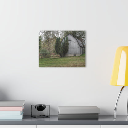 U R There Photography Milliman Road Grey Rustic Farmhouse Acrylic Wall Print