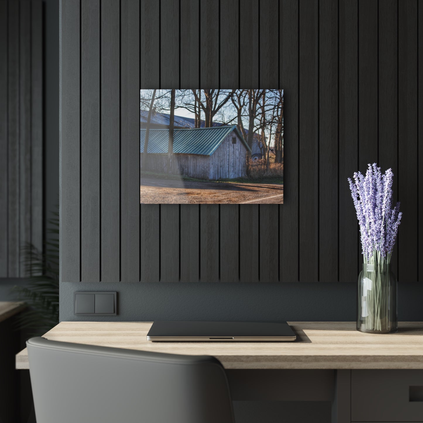 U R There Photography Baldwin Roadside Shack Rustic Farmhouse Acrylic Wall Print