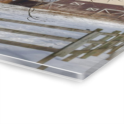 U R There Photography Ebeling Browns Rustic Farmhouse Acrylic Wall Print