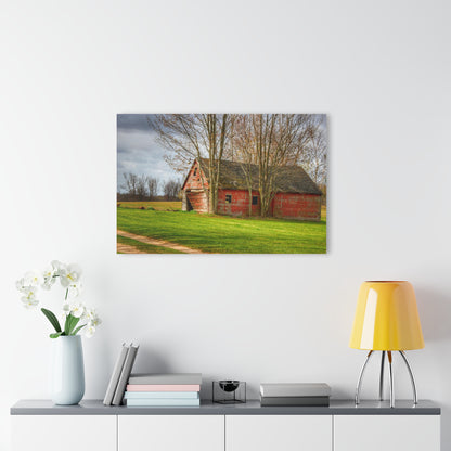 U R There Photography Centerline Shack Rustic Farmhouse Acrylic Wall Print