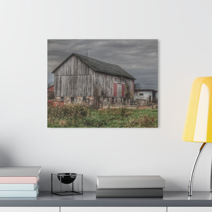 U R There Photography Swaffer Road Grey Rustic Farmhouse Acrylic Wall Print