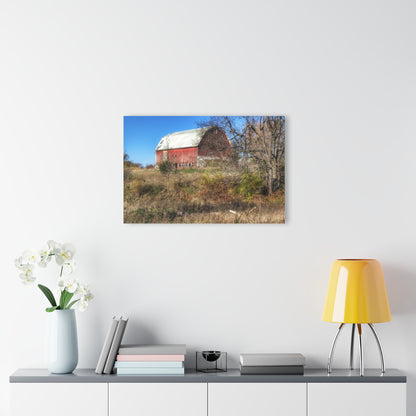 U R There Photography Hadley Red I Rustic Farmhouse Acrylic Wall Print