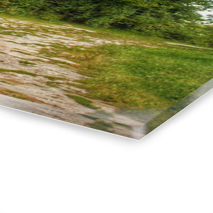 U R There Photography Grey Road Rusted I Rustic Farmhouse Acrylic Wall Print