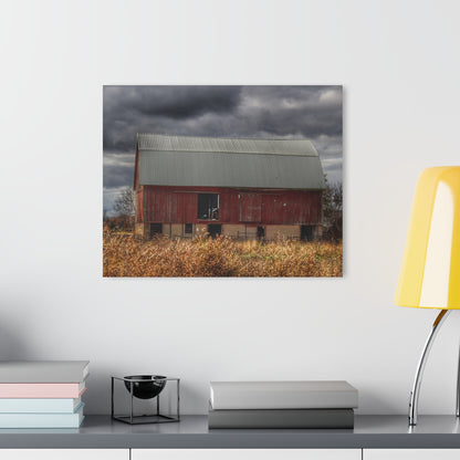 U R There Photography Booth Road Cow Barn I Rustic Farmhouse Acrylic Wall Print