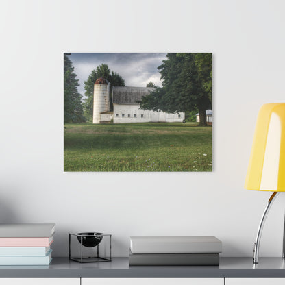 U R There Photography Marathon Road White Rustic Farmhouse Acrylic Wall Print