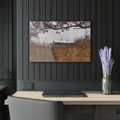 U R There Photography North Oxford Road Grey II Rustic Farmhouse Acrylic Wall Print