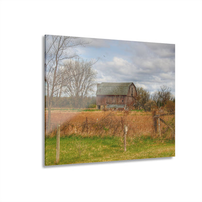 U R There Photography Clothier Road Red II Rustic Farmhouse Acrylic Wall Print