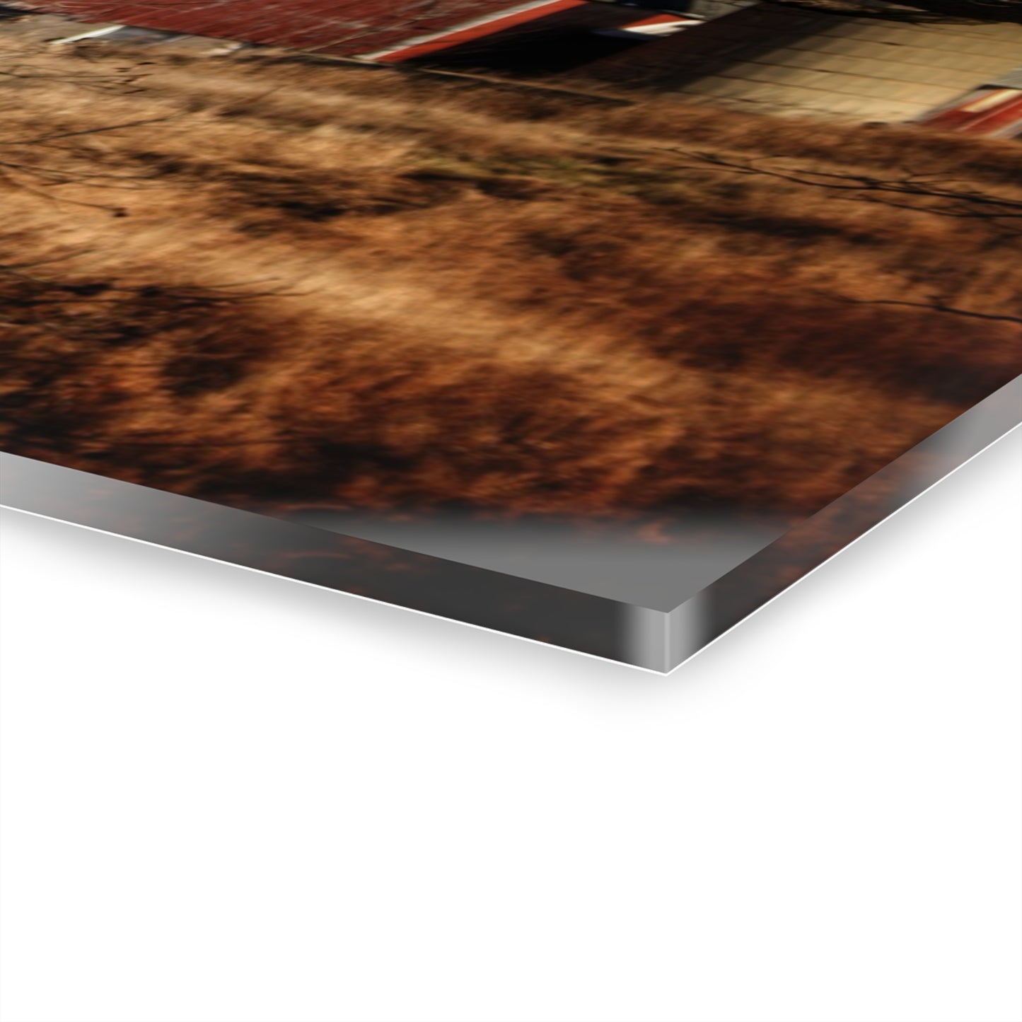 U R There Photography Greenwood Road Hidden Rustic Farmhouse Acrylic Wall Print