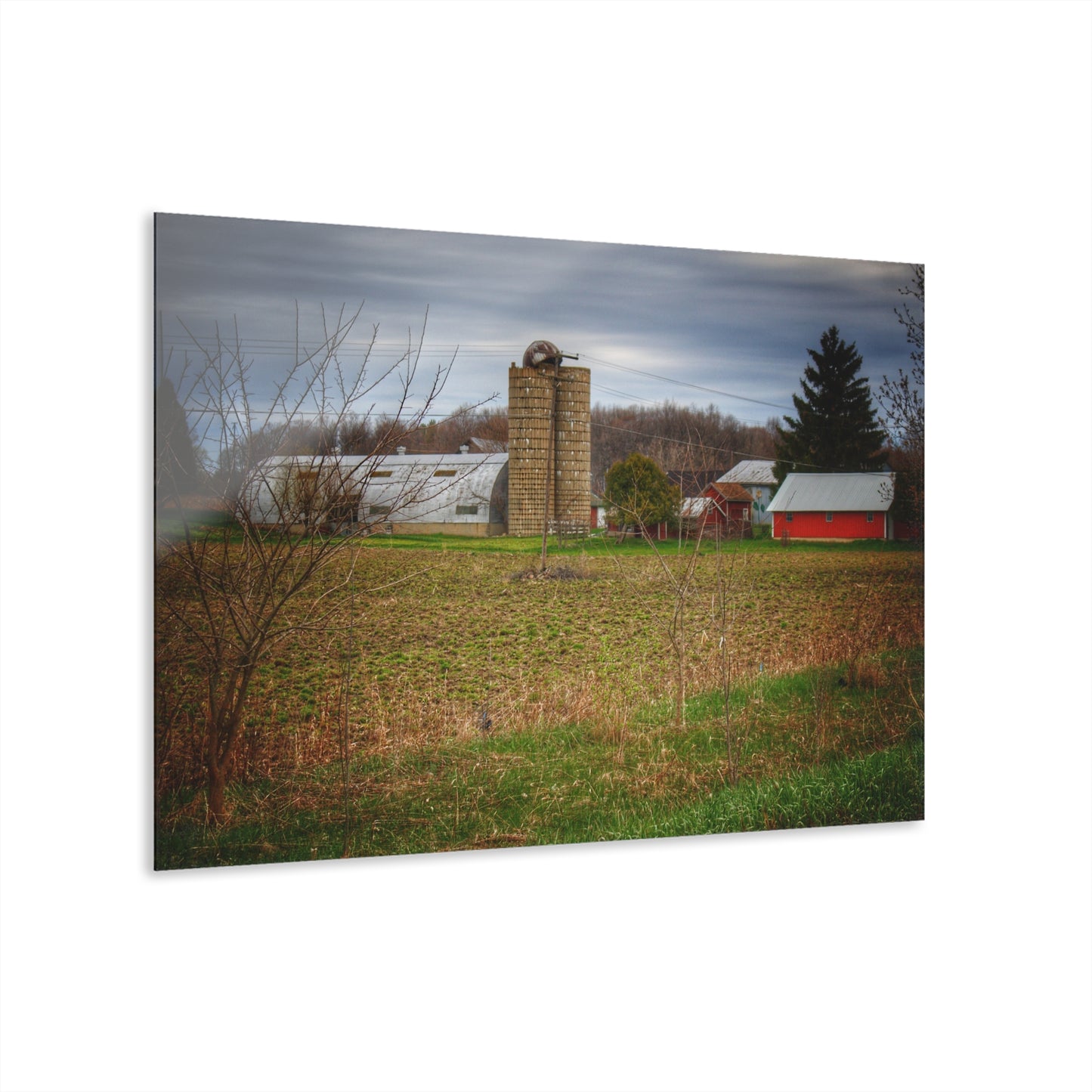 U R There Photography Fostoria Road Quonset Rustic Farmhouse Acrylic Wall Print