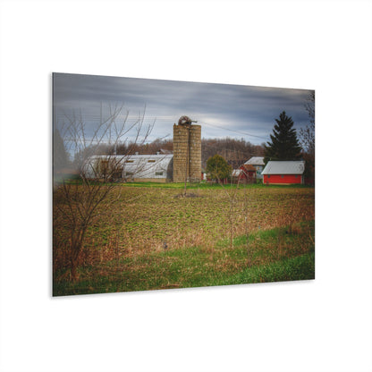 U R There Photography Fostoria Road Quonset Rustic Farmhouse Acrylic Wall Print