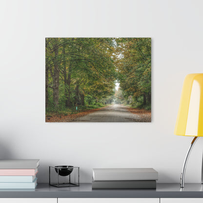 U R There Photography Country Roads in Millington Rustic Farmhouse Acrylic Wall Print