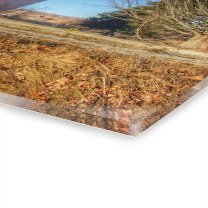 U R There Photography M-24 Barn at the Bend II Rustic Farmhouse Acrylic Wall Print