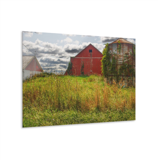 U R There Photography Roadside Relics Rustic Farmhouse Acrylic Wall Print